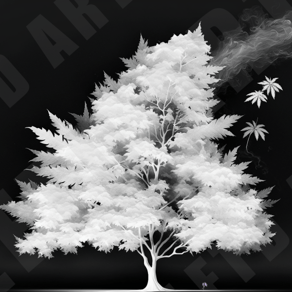 White Maple Art by LFTD Art. Genetics by Scapegoat Genetics.